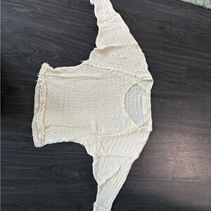 We The Free Textured Cream Sweater